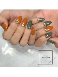 ちぐはぐネイル