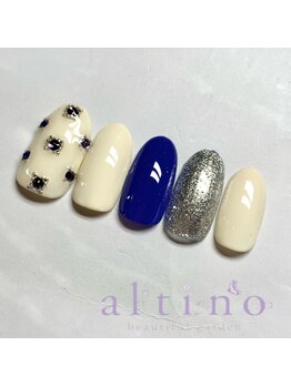 アルティノ ネイル ガーデン(altino nail garden)/ストーンデザイン