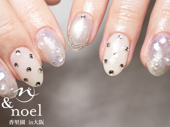 ノエル(Noel)/グレー ニュアンスネイル
