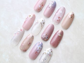 春ネイル◆桜ネイル