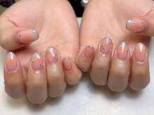 レノヴィア(Re:novia)の雰囲気（人気のチークネイル☆ほんわりした可愛い印象に♪）