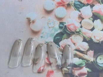 ネイルサロン&スクール ジーナ(GINA)/４月定額シンプルナチュラルカラ