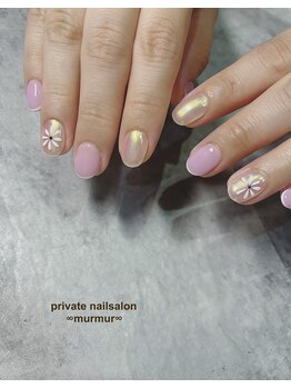 プライベート ネイルサロン マーマ(murmur)/フラワーネイル