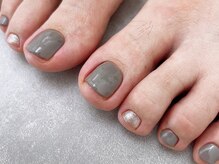 エムスラッシュ ネイル センター北店(M.SLASH)/シンプルワンカラー