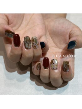 ネイルサロン ブランロール 三軒茶屋店(Blanl'or)/秋ニュアンス