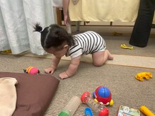 子育てママの整体サロン/施術中のお子様の様子