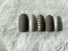 リライトネイル(Relight nail)/ゼブラ×マットネイル☆