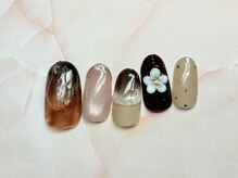 アルク バイ ネオリーブ 荻窪店(arc by neolive)/11月定額/ぷっくりフラワー