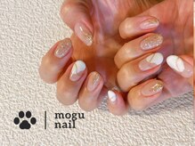 モグネイル(Mogunail)/持ち込みデザイン /ホワイト