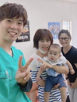 スマイル整体院(SMILE)の写真/お子様同伴大歓迎◎お子様と一緒に気兼ねなく通える!国家資格者の産後骨盤矯正で、育児をもっと軽やかに♪
