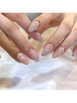 ルミエール 大分市中央町(Lumiere)/春のちゅるんネイル