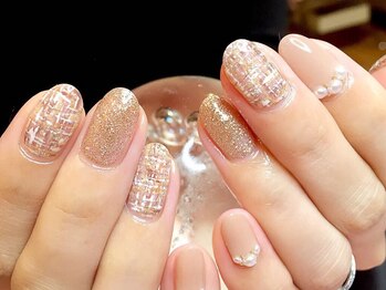 ネイルサロンオーパス(OPUS)/ツイードネイル