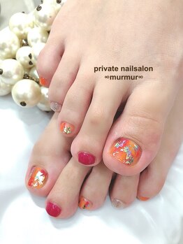 プライベート ネイルサロン マーマ(murmur)/サマーカラーネイル
