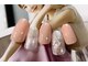 ネイルサロン マジックガール(Nail Salon MagiqueGirl)の写真/シンプルデザインの定額多数◎マグネット・オーロラもOLさんが楽しめるピンク～ベージュカラー豊富にご用意