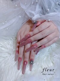 スカルプ長さ出しワンカラー