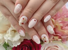 ディーネイル 天王寺(D-nail)/(松崎)バレンタイン☆持ち込art
