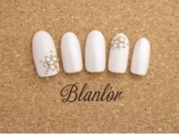 ブランロール 中目黒店(Blanl'or)/雪の結晶ネイル
