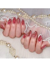 アイカ(Aika)/10本長さだしフラッシュネイル