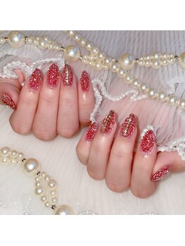 アイカ(Aika)/10本長さだしフラッシュネイル