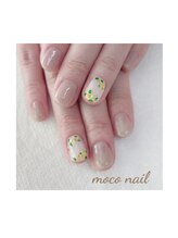モコネイル(moco nail)/☆ワンカラー2本アート☆