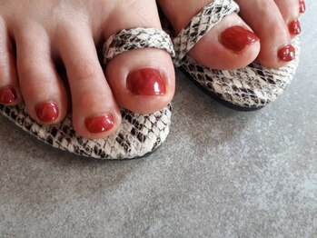 パステル(PASTEL)の写真/足先まで手を抜かない！お仕事柄ネイルができない方にも◎フットバス付で満足度UP！清潔感ある足先へ♪