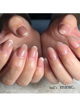 ネイルズミラク(nail's mirac.)/マグネットフレンチネイル