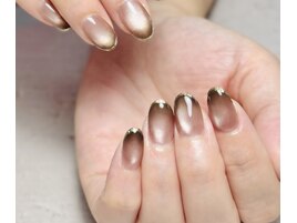 マグ×グラデ×ミラーライン