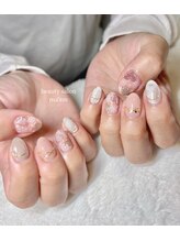 マーム(ma'am)/ハート冬ネイル♪