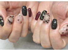 ネイルアンドアイラッシュスタジオ シュシュ(chouchou)/今したい！バレンタインネイル