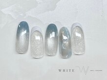ホワイト(WHITE)/3月4月chillサンプルデザイン