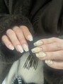 フォルクネイル(:volk nail) キラキラちぐはぐネイル