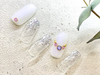 ネイルサロン ふるる 大須店/☆ミディアムネイル☆#137