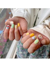 パステル春ネイル☆