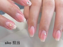 エルミー 三軒茶屋(elmy)/チークネイル　ぷっくり　花　