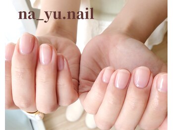 ナユネイル(na_yu.nail)/自爪風クリアネイル 8/8
