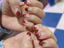 塗りかけニュアンスデザイン◎
