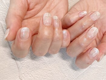 アトリエ グリッター(atelier glitter)/シンプル大人ネイル