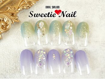 スウィーティーネイル 柏東口駅前店(Sweetie Nail)の写真/上品シンプル～華やかなデザインまで豊富にそろえた定額サロン☆柏駅東口1分の好立地サロン!