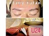 期間限定☆【U24】眉パーマ・WAX脱毛・ドライヘッドスパ40分　11430→7900