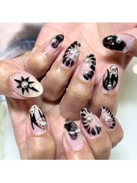 個性派ネイル