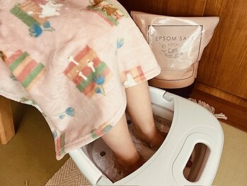 シャンティ(SHANTI)/エプソムソルト入りの足湯