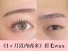 【前回眉毛施術一ヶ月以内再来限定】眉Wax &スタイリング調整