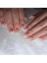 クリア(Clear)/さくらんぼネイル