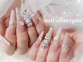 お花nail