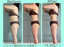 ビーナイス ビューティー(Be Nice Beauty)/30代 &nbsp;メリハリ美BODYに大変身