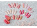 オフィス/華やか/春ネイル