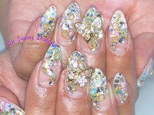 アン ジョーヌドラゴ/【自爪ネイル】ゴテゴテネイル