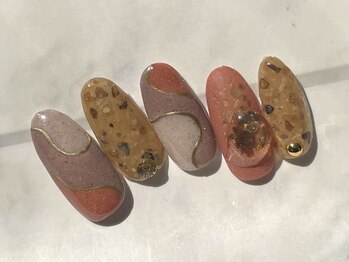 ターラ(Tara)/うねうね地層ネイル