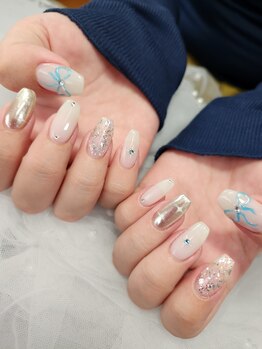 ビー(Be)/リボンネイル