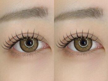 ロレインアイ 梅田芝田店の写真/最先端技術LED&フラットラッシュの組み合わせ【アンドヘルシー】でトレンドまつ毛に!ナチュラル派の方も◎